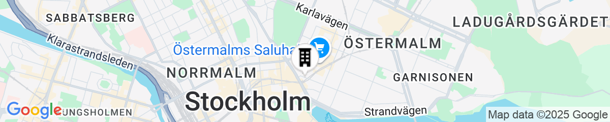 Map for Story Hotel Riddargatan, part of JDV by Hyatt