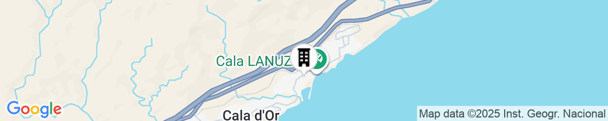 Map for Cala Lanuza Suites