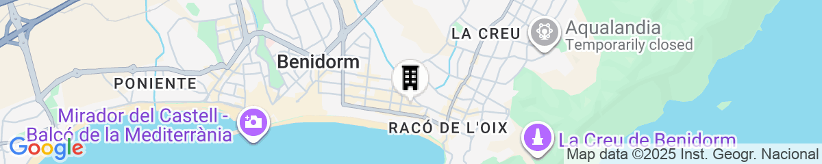 Map for Hotel Ambassador Playa I