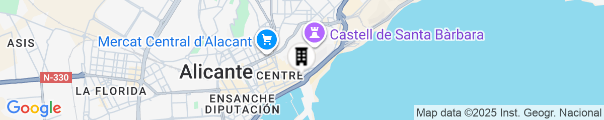 Map for Dormirdcine Alicante