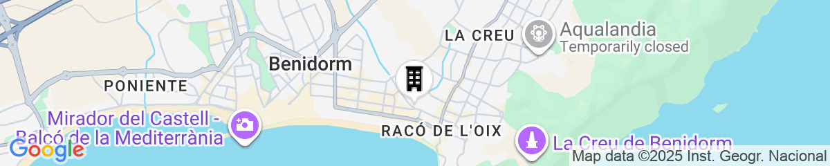 Map for Hotel Servigroup Calypso