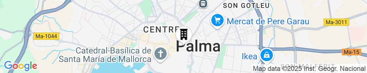 Map for  Apartahotel Fil Suites