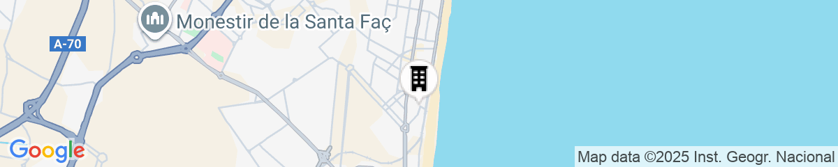 Map for Hotel Almirante