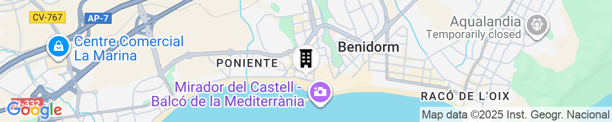 Map for Casual Pop Art Hotel