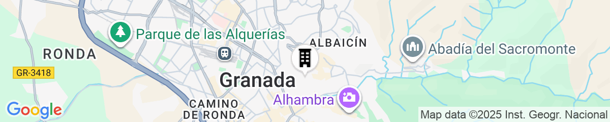 Map for Santa Isabel la Real Hotel