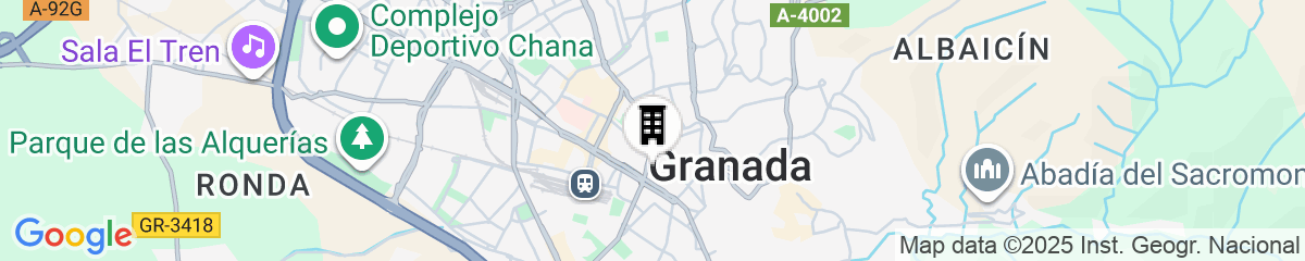 Map for Catalonia Granada Hotel