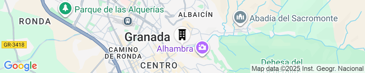 Map for Palacio de Santa Inés hotel