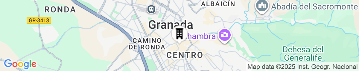 Map for U-Sense Granada Catedral