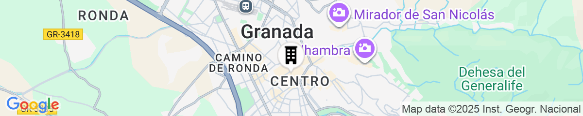 Map for Sacromonte Hotel