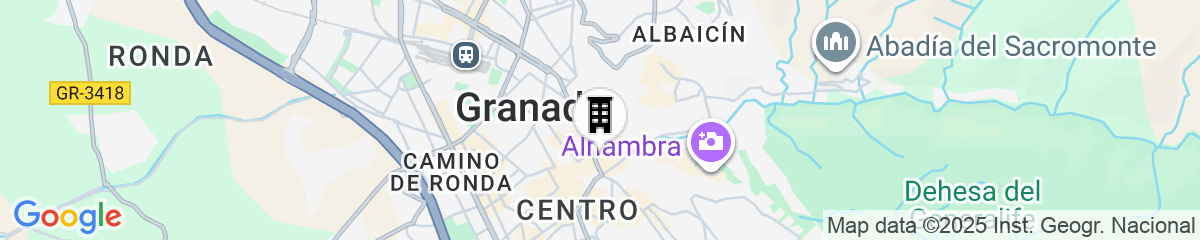 Map for Hotel Inglaterra