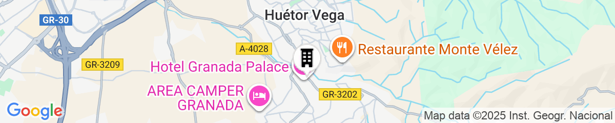 Map for Hotel Granada Palace, Affiliated by Meliá