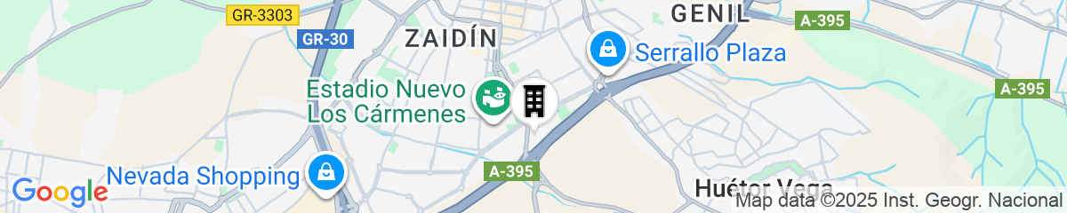 Map for Hotel Abades Nevada Palace