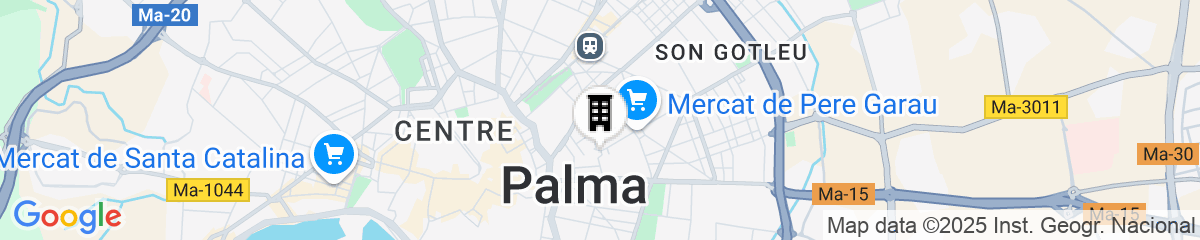 Map for Hotel Nou Baleares