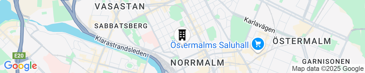 Map for Scandic Wallin