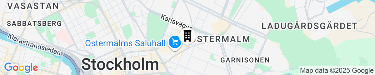 Map for Unique Hotel Jungfrugatan