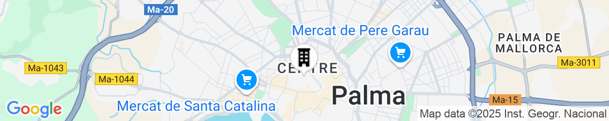 Map for Hotel Glòria de Sant Jaume