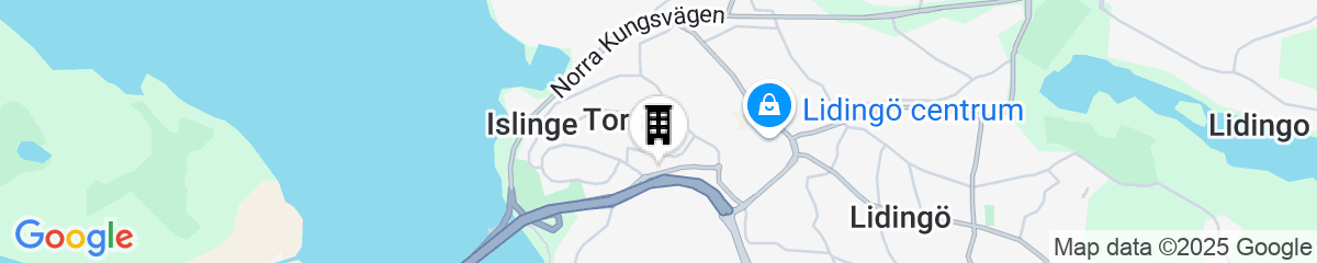 Map for  Lidingö Arena Hotel