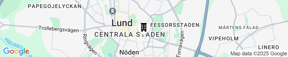 Map for Best Western Plus Hotell Nordic Lund