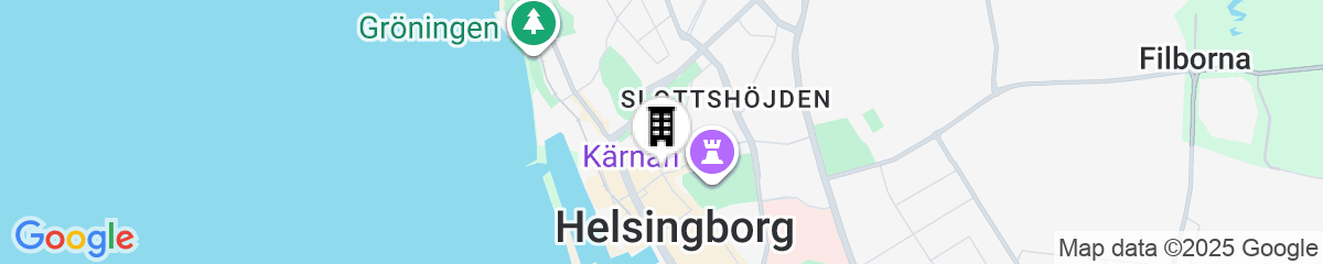 Map for V Hotel Helsingborg, BW Premier Collection