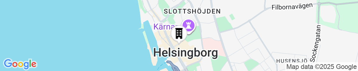 Map for Home Hotel Grand, Helsingborg