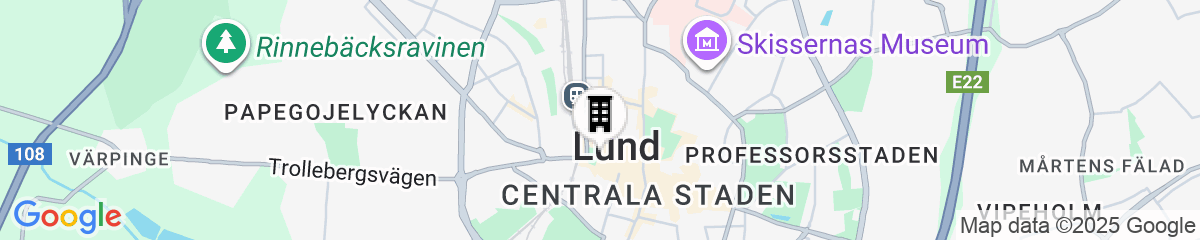 Map for Grand Hotel - Lund