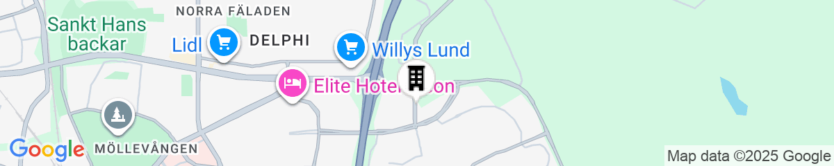 Map for Motel L Lund