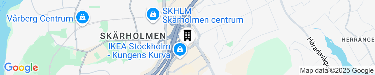 Map for Scandic Kungens Kurva