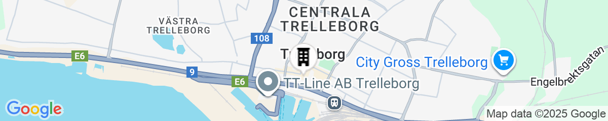 Map for Palm Tree Hotel, Best Western Signature Collection