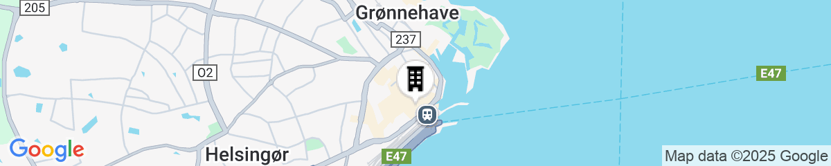 Map for Hotel Hamlet