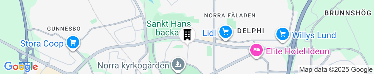 Map for Place Lund
