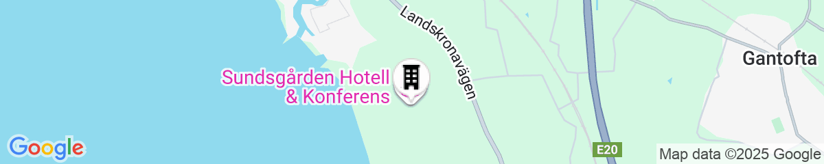 Map for Sundsgården hotell & konferens