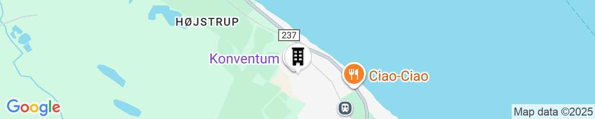 Map for Konventum Konferencecenter