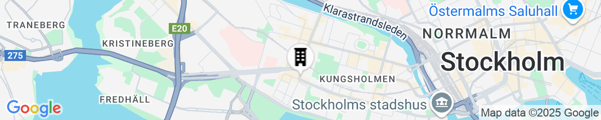 Map for Scandic GO, Sankt Eriksgatan 20
