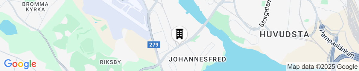 Map for Mornington Hotel Stockholm Bromma
