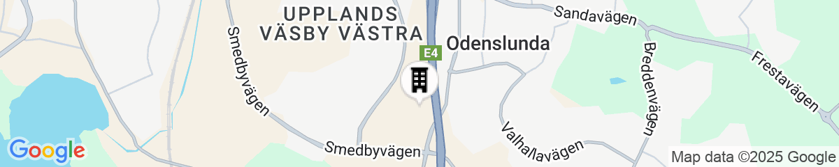 Map for First Hotel Stockholm North