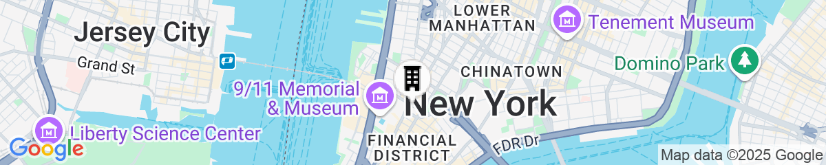 Map for Four Seasons Hotel New York Downtown