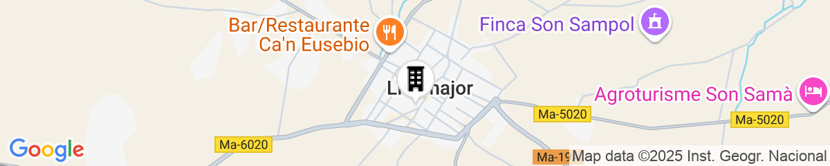 Map for HBE Boutique España