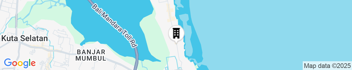 Map for Hilton Garden Inn Bali Nusa Dua