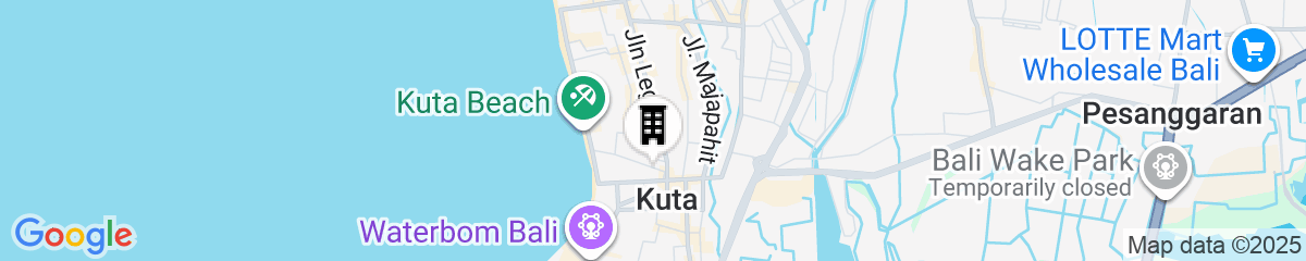 Map for Poppies Bali