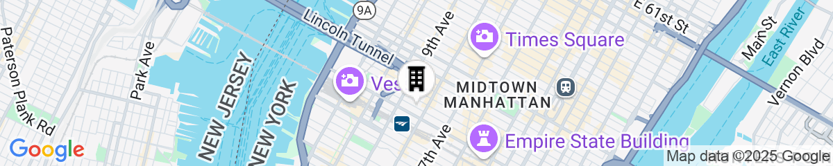 Map for EVEN Hotel New York - Times Square South by IHG