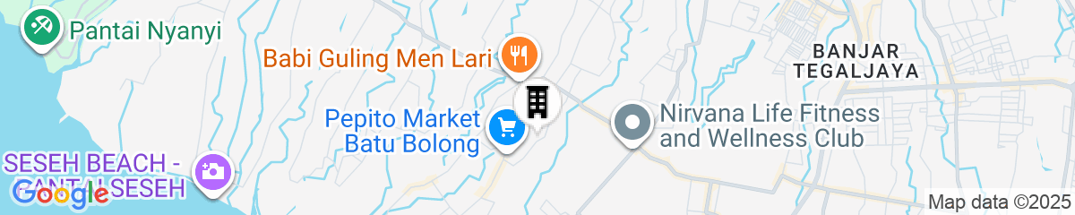Map for Alam Canggu Kuta by ABM