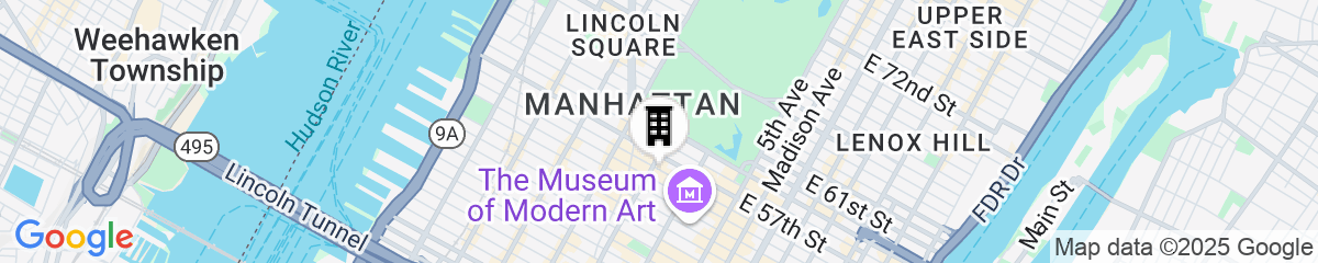 Map for Carnegie Hotel