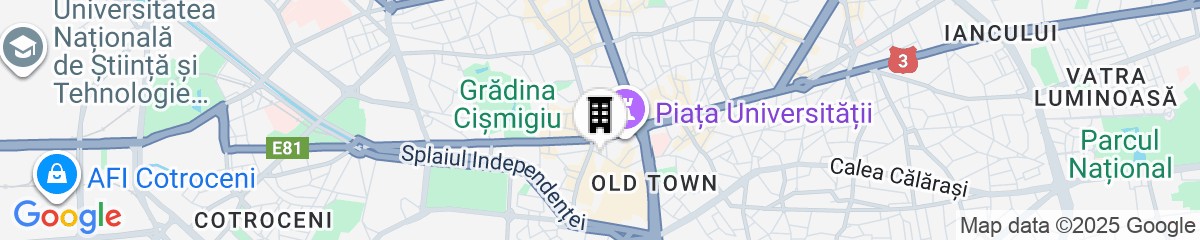 Map for The Marmorosch Bucharest, Autograph Collection