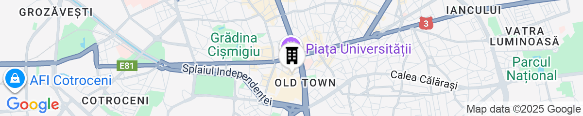 Map for Hilton Garden Inn Bucharest Old Town