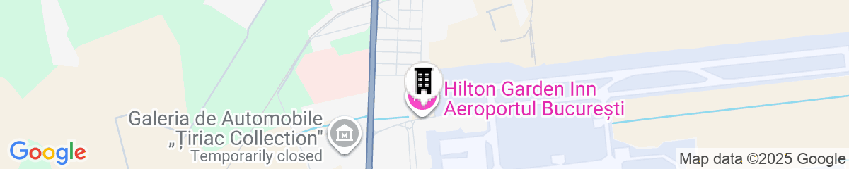 Map for Hilton Garden Inn Bucharest Airport