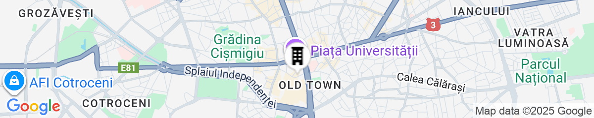 Map for Moxy Bucharest Old Town