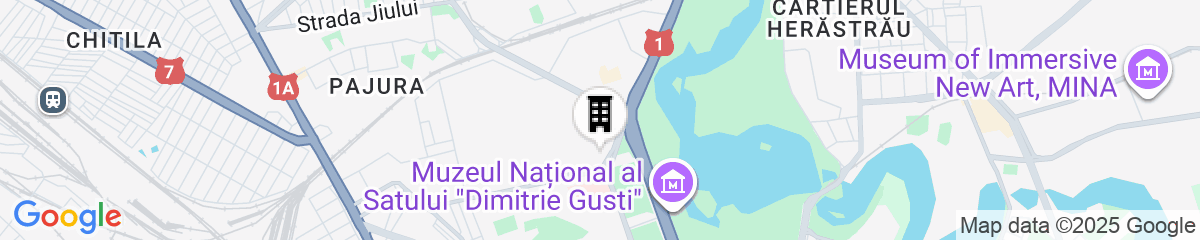 Map for Pullman Bucharest