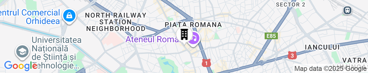 Map for Radisson BLU Bucharest