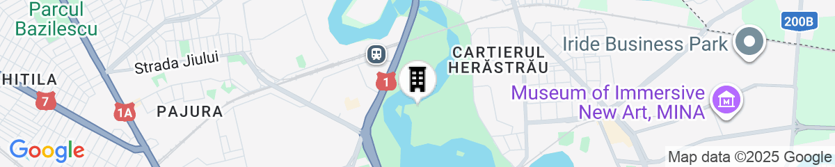 Map for Hotel Herastrau