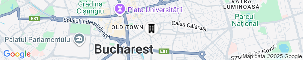 Map for Hotel CH Bucharest